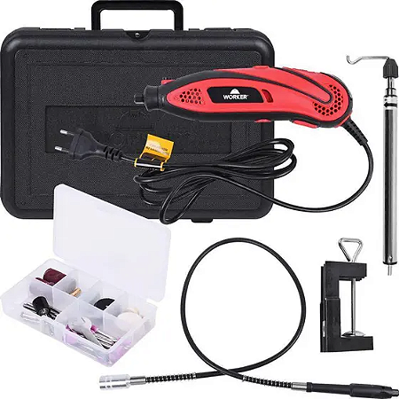 Micro retirifca 40 pcs 130 w maleta 220 v - worker