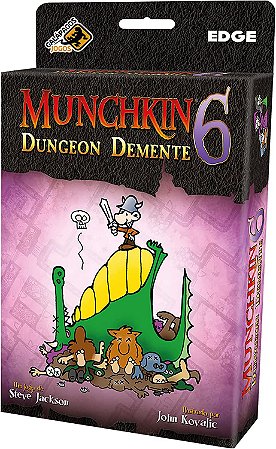 Munchkin 6 Dungeon Demente Expansao,