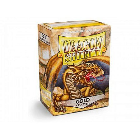 Dragon Shield Matte - Gold