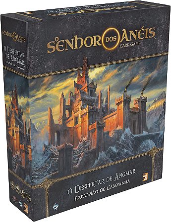 O Senhor dos Aneis Card Game O Despertar de Angmar (Expansao de Campanha)