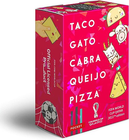 Taco Gato Cabra Queijo Pizza Edição Copa do Mundo 2022