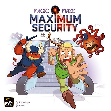 Magic Maze: Maximum Security - Jogo de Tabuleiro para 14 anos ou mais