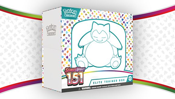 Pokémon Box Treinador Avançado: Pokémon 151 ETB Snorlax