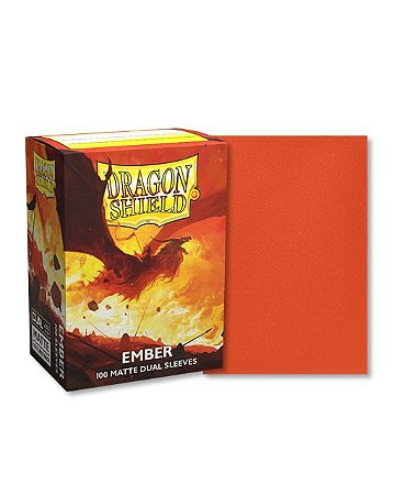 Dragon Shield - Dual Matte: Ember