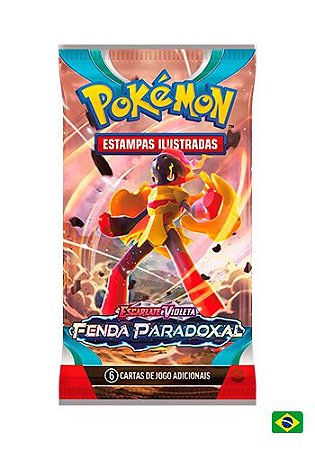 Pokémon Booster Unidade: Escarlate e Violeta Scarlet and Violet Fenda Paradoxal - EV4