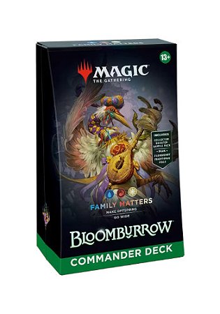 Commander Deck: BLOOMBURROW Family Matters URW Magic The Gathering MTG