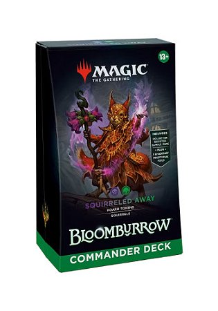 Commander Deck: BLOOMBURROW Squirreled Away BG Magic The Gathering MTG