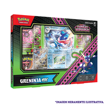 EV6.5 Box Greninja EX Fabulas Nebulosas Pokémon TCG