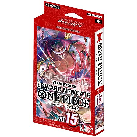ONE PIECE TCG: STARTER DECK RED EDWARD NEWGATE [ST15]