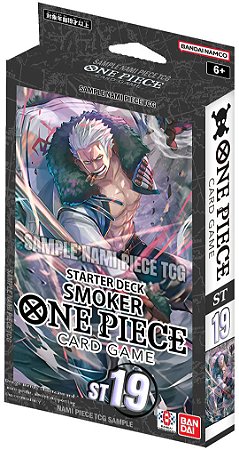 ONE PIECE TCG: STARTER DECK BLACK SMOKER [ST19]