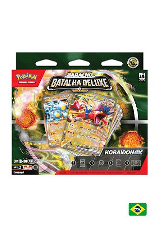 Deck Batalha Deluxe: Baralho de Batalha Deluxe KORAIDON EX