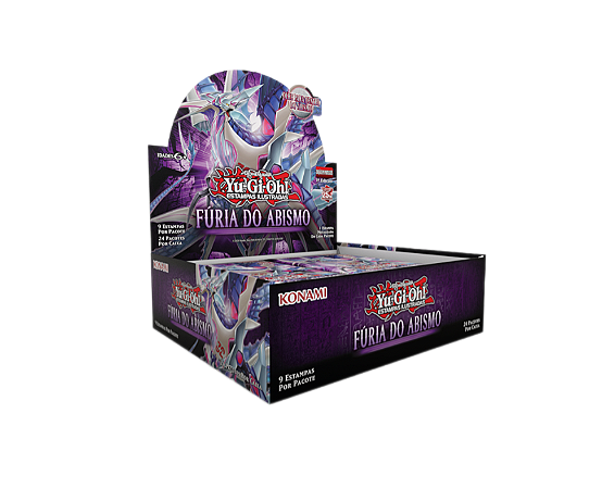 Booster Box Yu-Gi-Oh! Fúria do Abismo Rage Of The Abyss