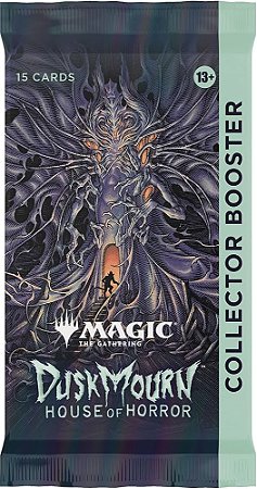 Collector Booster Unidade: DUSKMOURN: HOUSE OF HORRORS Magic the Gathering MTG
