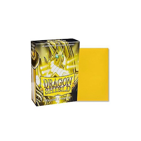 Dragon Shield - Japanese Matte: Yellow