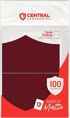 Central Shield - Matte: Framboesa