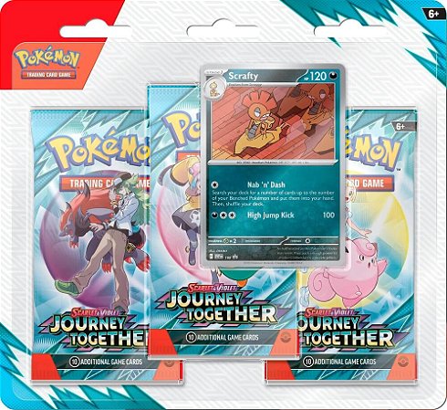 Blister Triplo - JOURNEY TOGETHER EV9 - SCRAFTY - INGLÊS