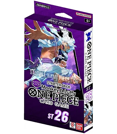 STARTER DECK -PURPLE/BLACK Monkey.D.Luffy- [ST-26]