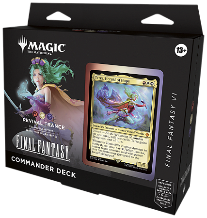 Commander Deck Revival Trance: Magic The Gathering MTG FINAL FANTASY - INGLÊS