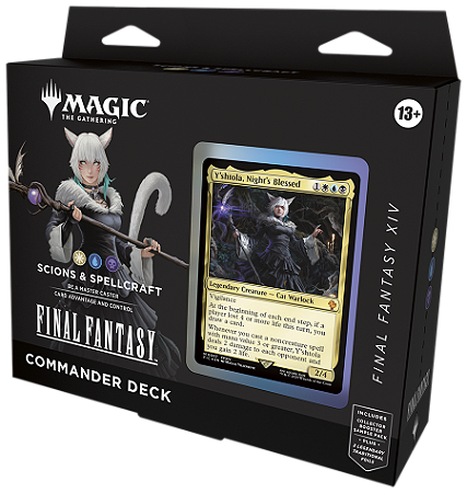 Commander Deck Scions & Spellcraft: Magic The Gathering MTG FINAL FANTASY - INGLÊS