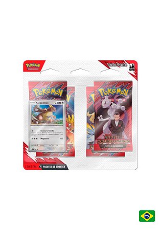 Pokémon Blister Quádruplo KANGASKHAN: RIVAIS PREDESTINADOS EV10