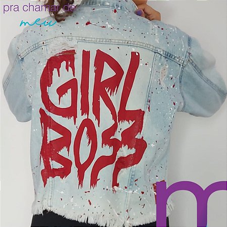 Jaqueta Girl Boss Vermelho