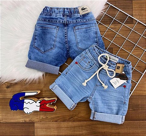 bermuda lacoste jeans
