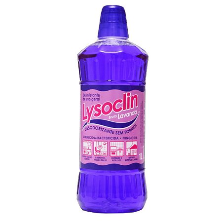 DESINF BACTERICIDA LYSOCLIN LAVANDA 1LT