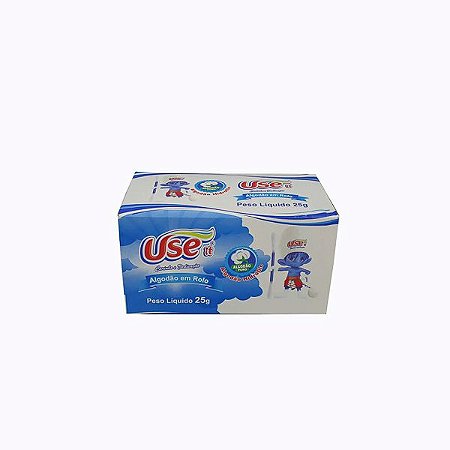 ALGODÃO EM ROLO USE C/25GR