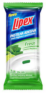 PASTILHA ADESIVA SANITARIA C/1 UNIDADE - LIPEX