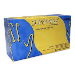 LUVA DE PROC LATEX SUPERMAX P C/100