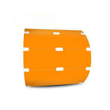 ETIQUETA PARA GONDOLA LARANJA 30X105