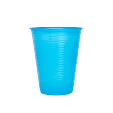 COPO DESC 200ML BELLO AZUL PEROLA C/50 - BELLOCOPO