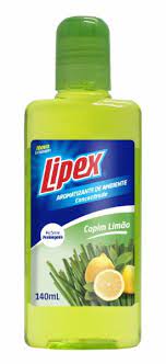DESODORIZANTE PERFUMADOR LIPEX CAPIM LIMAO 120ML