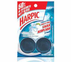 BLOCO SANIT. CX ACOPLADA HARPIC C/2