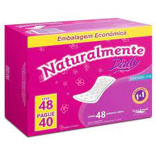ABSORVENTE DIARIO NATURALMENTE LV48PG40