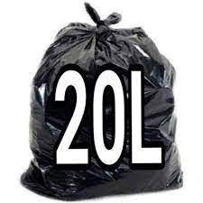 SACO P/LIXO 20L C/100 PRETO FLORILIX AL