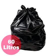 SACO P/LIXO 60L C/100 PRETO FLORILIX AL