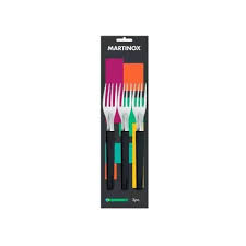 GARFO DE MESA 3 PCS PRETO PRIMAVERA