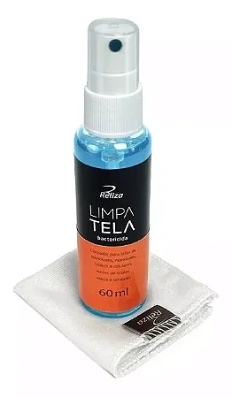 Limpa Telas E Lentes Antibacterias 60ml Reliza