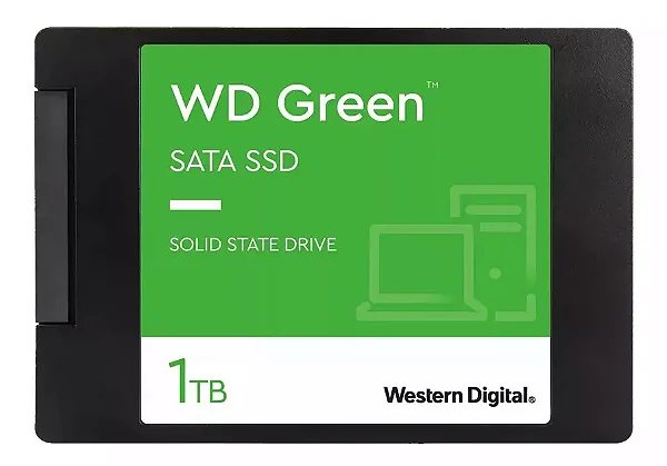 SSD SATA Western Digital WD Green 1TB 545 Mb/s 3 Years Ans