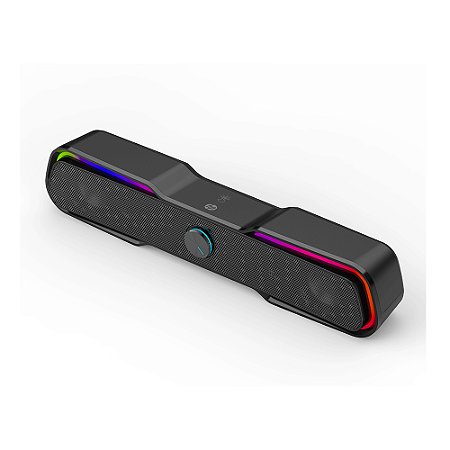 Caixa de Som HP DHE-6002 RGB, Conexão USB, Alto-falante Estéreo