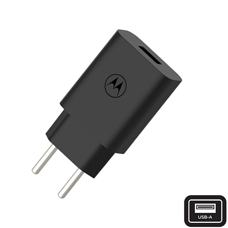 Carregador De Parede Original Motorola Turbo Power 20W - Sem Cabo Bivolt Preto