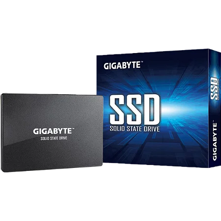 SSD Gigabyte 480GB, Sata III, Leitura 550MBs e Gravação 480MBs