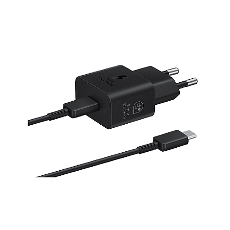 Carregador Original Samsung 25W Super Fast Charging Com Cabo Bivolt