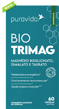 Bio Trimag Pura Vida 60  Cápsulas