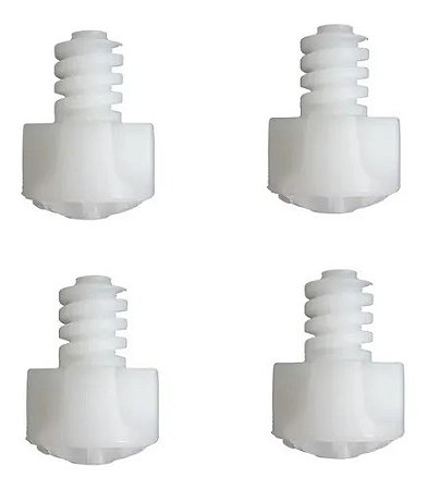 Pé Parafuso Geladeira Freezer Consul Brastemp 326040775 4pcs