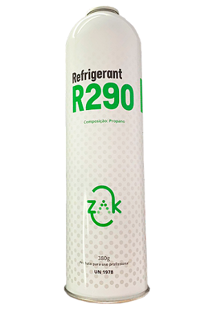 Refil Gas Refrigerante R290 Para Geladeira Freezer 380g