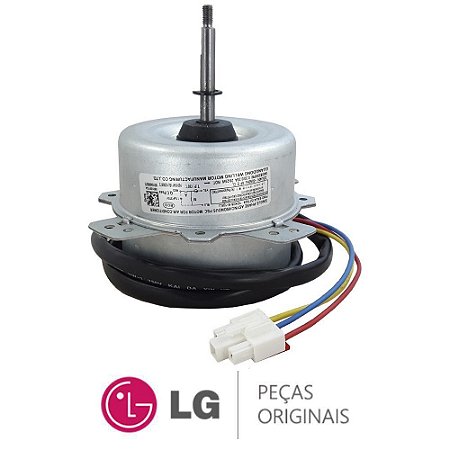 Motor Ventilador Ar Condicionado Condensadora LG  9000 E 12000 Btus Inverter Eau41577624 Original
