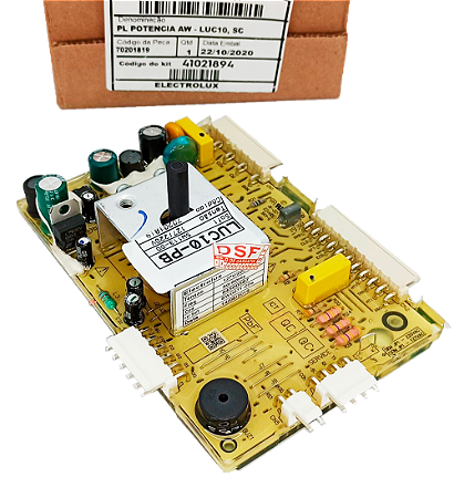 Placa Eletrônica Potencia Lavadora Electrolux Luc10 70201819