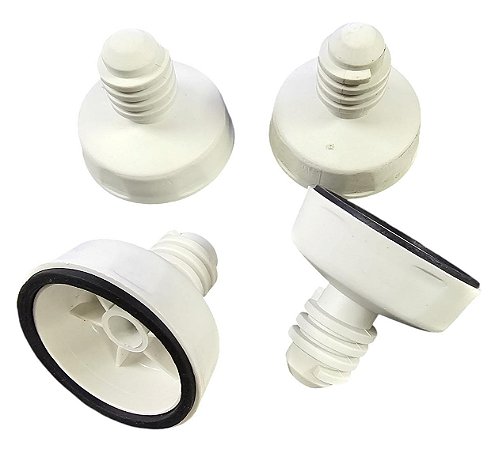 Kit Pe Nivelador Lavadora Brastemp e Consul W10661761/W10658798
